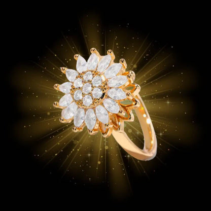 Anillo Girasol Giratorio - Cristasol™