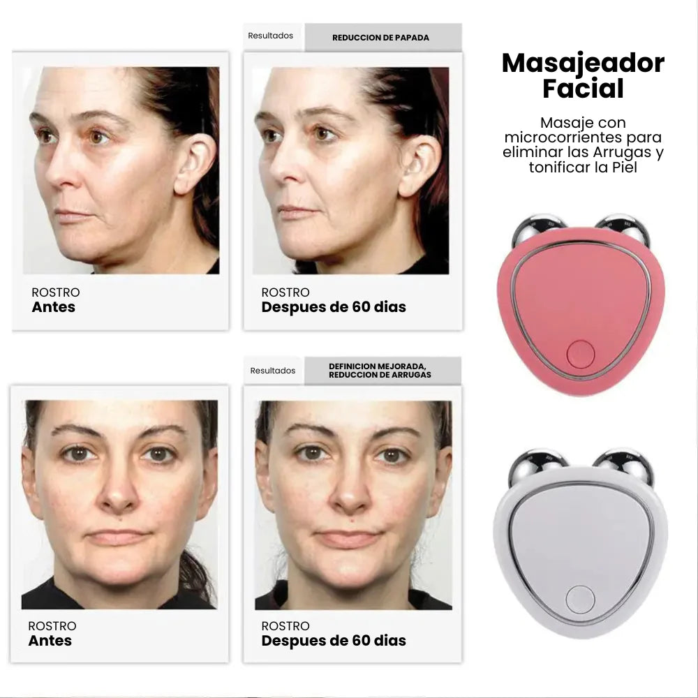 MINI MASAJEADOR ELECTRICO FACIAL - Cleanface™