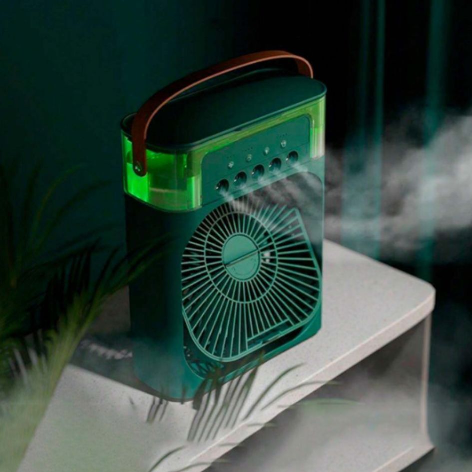 VENTILADOR Y HUMIDIFICADOR PORTATIL - Windmax™